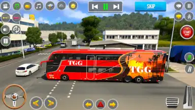 Capture d'écran de Bus Driving: Real City Bus 4