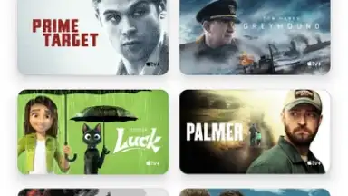Capture d'écran de Apple TV 3