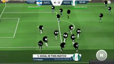 Capture d'écran de Stickman Soccer 2018 8