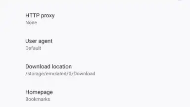 Capture d'écran de SecureX - Safe Proxy Browser 2