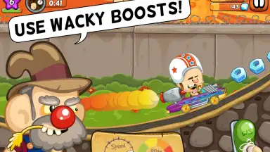 Capture d'écran de Freak Circus Racing 1