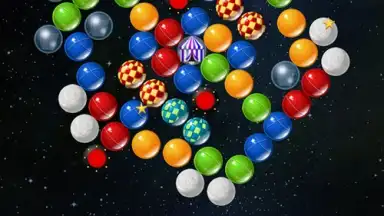 Capture d'écran de Space Bubble Shooter 4