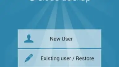 Capture d'écran de G Cloud Backup 2