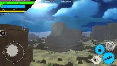 Capture d'écran de The Final Power Level Warrior 7