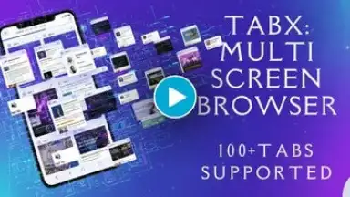 Capture d'écran de TabX: Multi Screen Browser 1