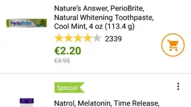 Capture d'écran de iHerb 8