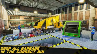Capture d'écran de Offroad Truck Simulator - Garbage Truck Game 5
