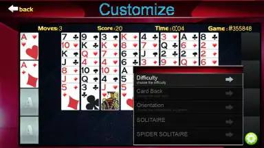 Capture d'écran de Spider Solitaire FreeCell 6