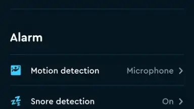 Capture d'écran de Sleep Cycle 7