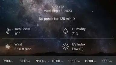 Capture d'écran de Local Weather: Weather Forecast 1