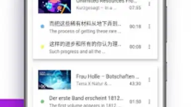 Capture d'écran de Lingvotube 1