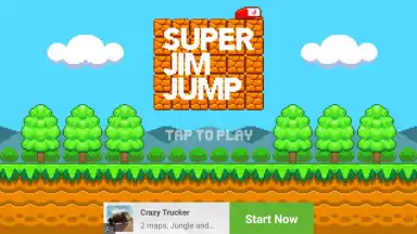 Capture d'écran de Super Jim Jump 1