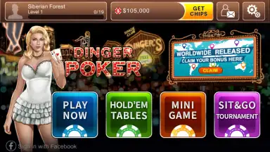 Capture d'écran de Dinger Poker 5