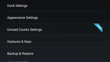 Capture d'écran de Holo Launcher 2