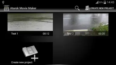 Capture d'écran de Movie Maker 6
