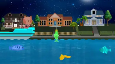 Capture d'écran de Cat Goes Fishing Simulator 5