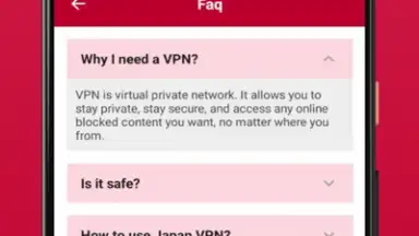 Capture d'écran de Japan Vpn Pro 1