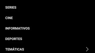 Capture d'écran de RTVE Play 3