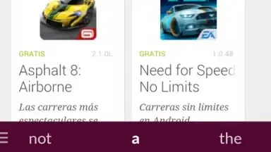 Capture d'écran de SwiftKey Neural 1