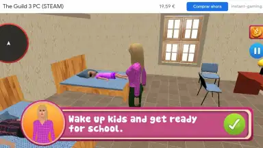 Capture d'écran de Virtual Single Mom Simulator 3