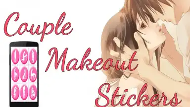 Capture d'écran de Couple Makeout Stickers 1