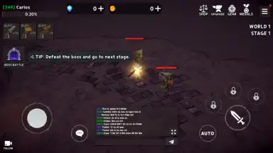 Capture d'écran de Dungeon Knight: 3D Idle RPG 6