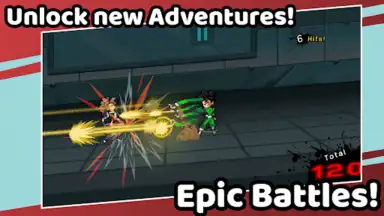 Capture d'écran de Super Warrior Adventure 4