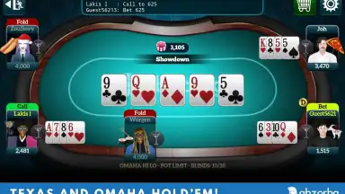 Capture d'écran de AbZorba Live Poker 2