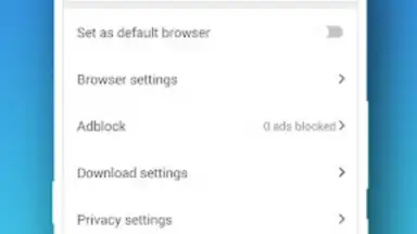Capture d'écran de Pure Web Browser-Ad Blocker 1
