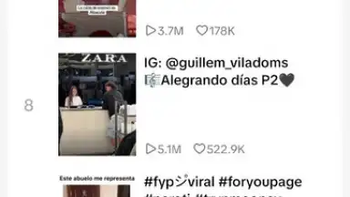 Capture d'écran de TikTok Studio 6