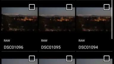 Capture d'écran de Sony Creators' App 2