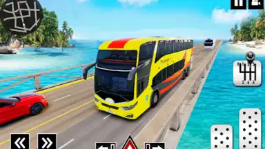 Capture d'écran de Coach Bus Driving - Bus Games 7