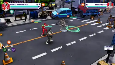 Capture d'écran de Power Rangers: Morphin Legends 2