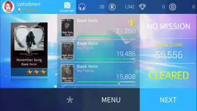 Capture d'écran de SuperStar JYPNATION 5