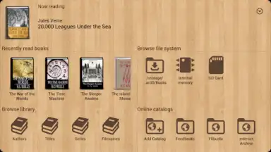 Capture d'écran de Cool Reader GL 7