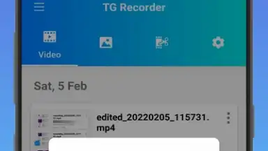 Capture d'écran de TG Recorder - Screen Recording 6