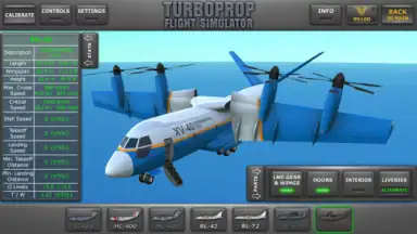 Capture d'écran de Turboprop Flight Simulator 15