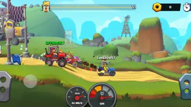 Capture d'écran de Hill Climb Racing 3 8