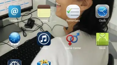Capture d'écran de Transparent Screen Launcher 1