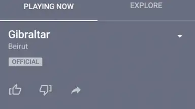 Capture d'écran de YouTube Music 4