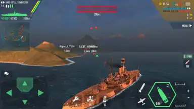 Capture d'écran de Battle of Warships 4