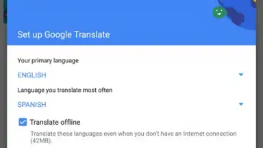 Capture d'écran de Google Translate 16