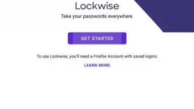 Capture d'écran de Firefox Lockwise 1