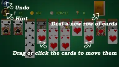 Capture d'écran de AE Spider Solitaire 1
