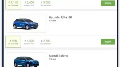 Capture d'écran de Zoomcar 7
