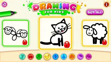 Capture d'écran de Drawing for Kids! Coloring Children Games Toddlers 3