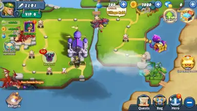 Capture d'écran de Dragon Knight 5