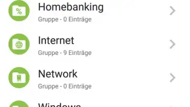 Capture d'écran de Keepass2Android 6