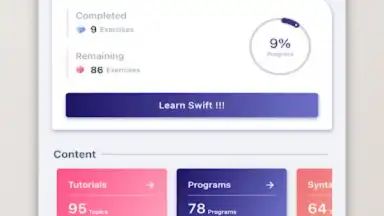 Capture d'écran de Swift Tutorial - Simplified 7