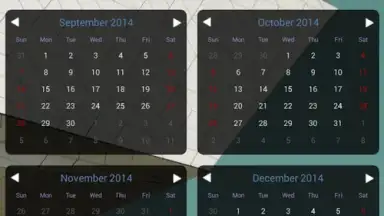 Capture d'écran de Month Calendar Widget 9